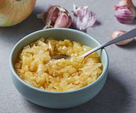 Sautéing Onions and Garlic