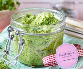 Frankfurtské bylinkové pesto