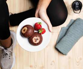 Muffin zucca e cioccolato