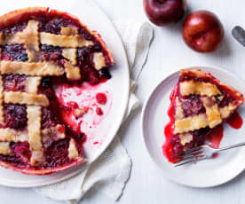 Tarta de ciruelas