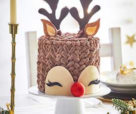 Torta renna al cioccolato