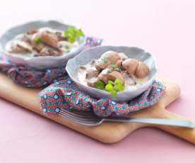 Rognons de veau sauce madère