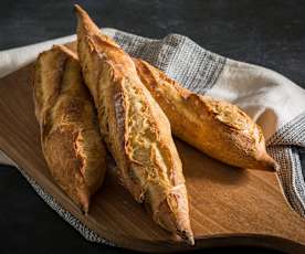 Baguettes au levain