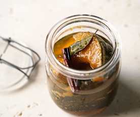 Candied spiced pumpkin