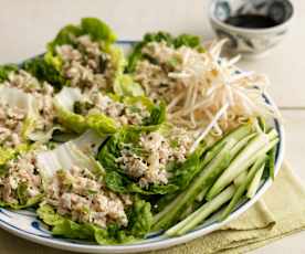 Spicy Minced Chicken Salad