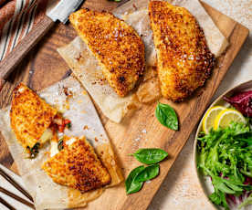 High protein chicken parmi hot pocket