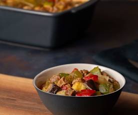 Türkischer Lamm-Gemüse-Eintopf (Etli Türlü)