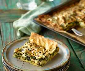 Börek in teglia