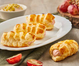 Cannoncini alla crema di vino rosso