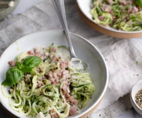 Courgetti Carbonara