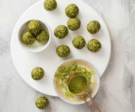 Power Balls au matcha