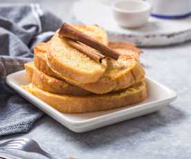 Torrijas a la plancha