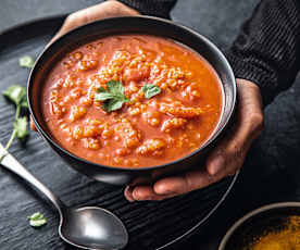Soupe épicée aux lentilles à la Marocaine