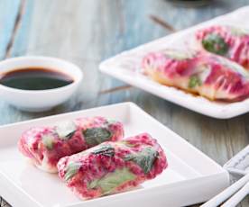 Taquitos vietnamitas