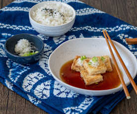 Agedashi tofu