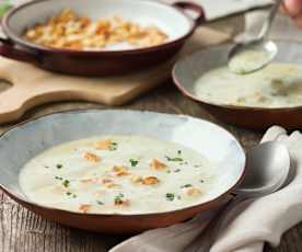 Leichte Käsesuppe