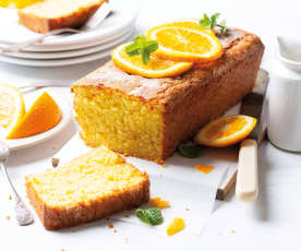 Budín de naranja