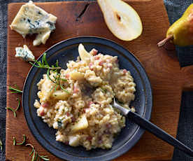 Risotto mit Birnen