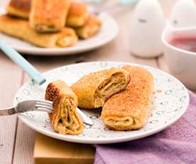 Krokiety z grzybami i kapustą