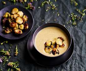 Crema di broccoli e cavoletti di Bruxelles