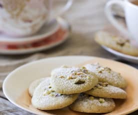 Harde pistachekoekjes