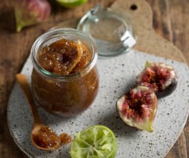Green fig and lime marmalade