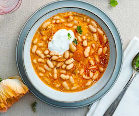 Zuppa di fagioli alla greca (Fasolada)