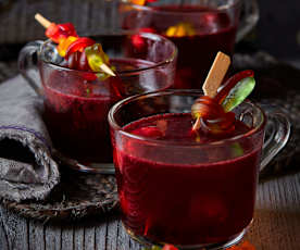 Kinderpunsch mit Gummibärchen