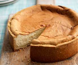 Cheesecake à la vanille cuit