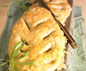 Fougasse mit Käse