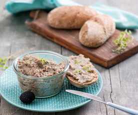 Pasta truflowa (pate pieczarkowe z truflą)