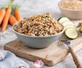 Kasza gryczana z warzywami (w stacji Thermomix Friend®)