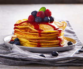 Pancake (senza glutine e senza lattosio)