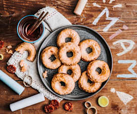 Donuts poireau et chorizo