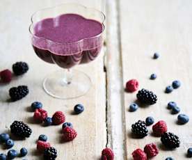 Smoothie de frutos silvestres