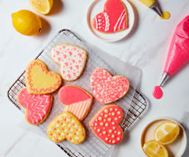 Lemon Shortbread Cookies