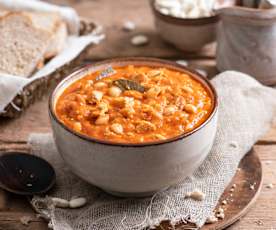 Wegańska fasolka po bretońsku