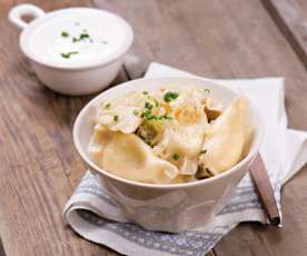 Pierogi (Cheese dumplings)