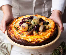 Tarta de queso de invierno