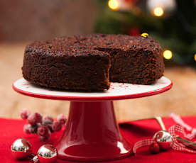 Świąteczne ciasto z bakaliami