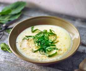 Kohlrabi-Cremesuppe