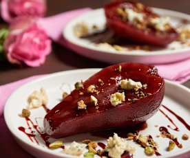 Pinot Noir Poached Pears