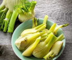 Bulbes de fenouil en quartiers vapeur (200-400 g)