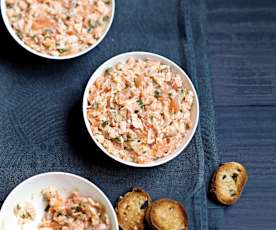 Rillettes aux deux saumons