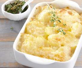 Cartofi gratinați (Gratin dauphinois)