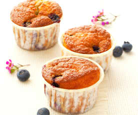 Muffins aux myrtilles