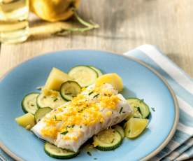 Cod with Citrus Butter