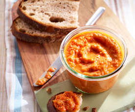 Ajvar - Paprika-Auberginen-Zubereitung