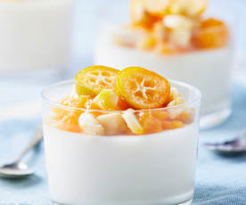 Pannacotta tropical
