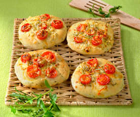 Pizzette alle erbe aromatiche